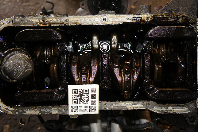Фотография блока двигателя без поддона (коленвала) NISSAN QG16DE