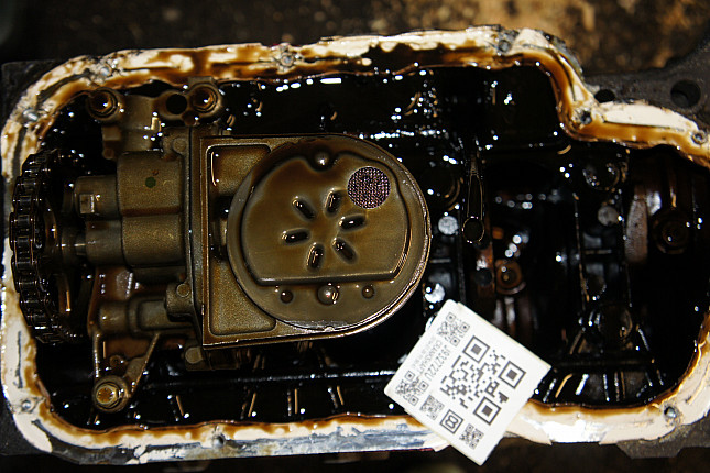 Фотография блока двигателя без поддона (коленвала) PEUGEOT KFW (TU3JP)