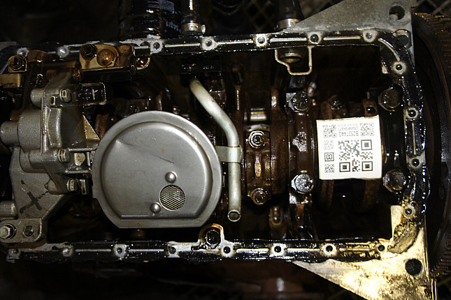 Фотография блока двигателя без поддона (коленвала) Peugeot LFY (XU7JP4)