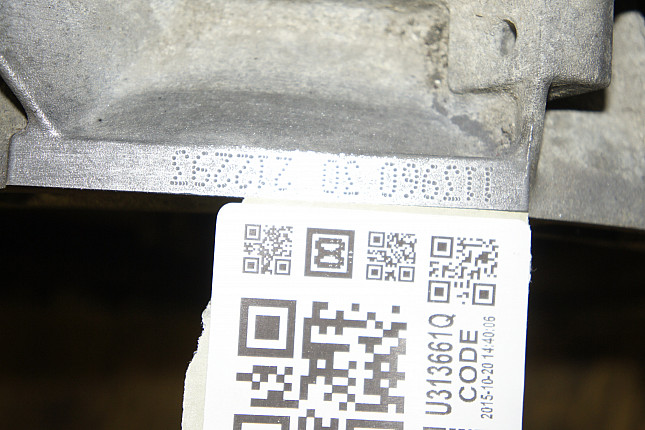 Номер двигателя и фотография площадки Mercedes M 113.960
