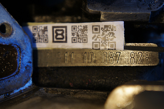 Номер двигателя и фотография площадки MERCEDES-BENZ OM 602.911