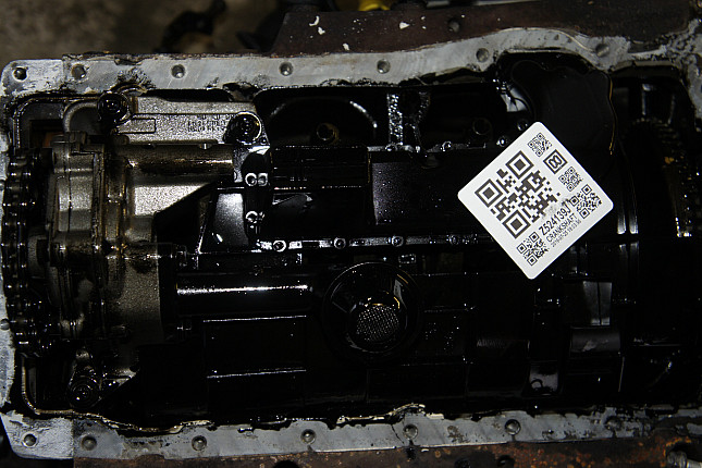 Фотография блока двигателя без поддона (коленвала) VW BVK
