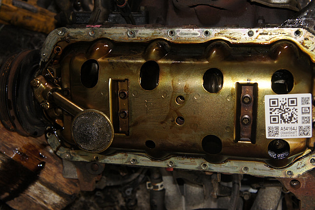 Фотография блока двигателя без поддона (коленвала) MAZDA BP (DOHC)