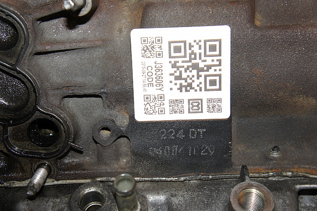 Номер двигателя и фотография площадки Land Rover 224DT (224DT4004102)