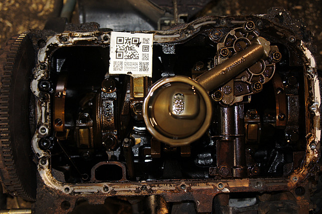 Фотография блока двигателя без поддона (коленвала) VOLVO B 18 EP 115