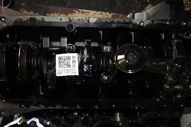 Фотография блока двигателя без поддона (коленвала) MERCEDES-BENZ OM 602.911