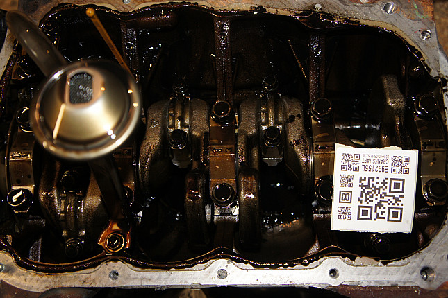 Фотография блока двигателя без поддона (коленвала) TOYOTA 2SZ D918865