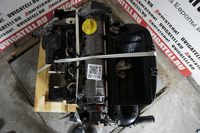 Фотография контрактного двигателя сверху Renault F8Q 632