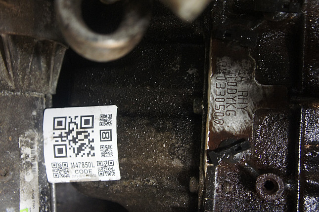 Номер двигателя и фотография площадки Citroen RHY (DW10TD)