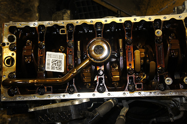 Фотография блока двигателя без поддона (коленвала) Volvo B 6294 T