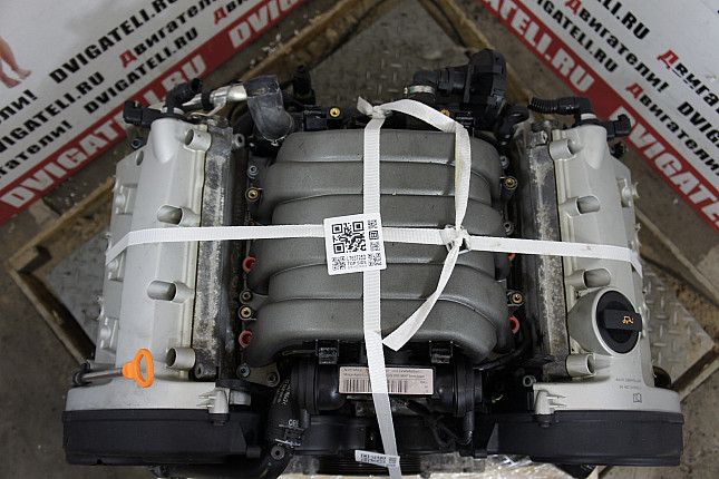 Фотография контрактного двигателя сверху Audi ASN