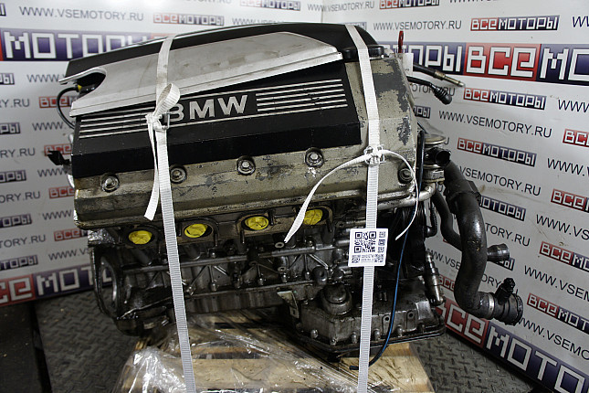 Двигатель вид с боку BMW M 62 B 44TU (448S2)