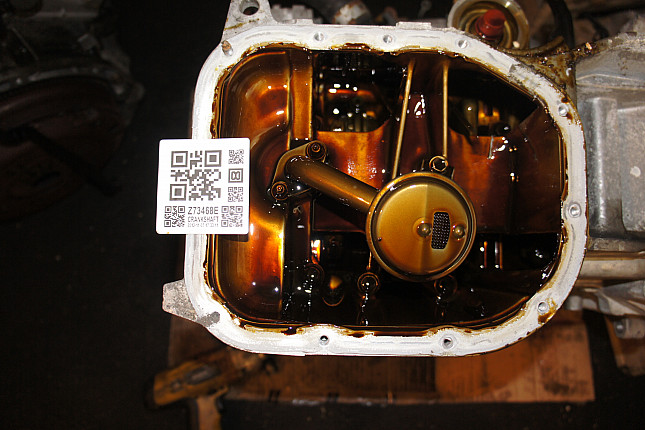 Фотография блока двигателя без поддона (коленвала) TOYOTA 1NZ-FXE