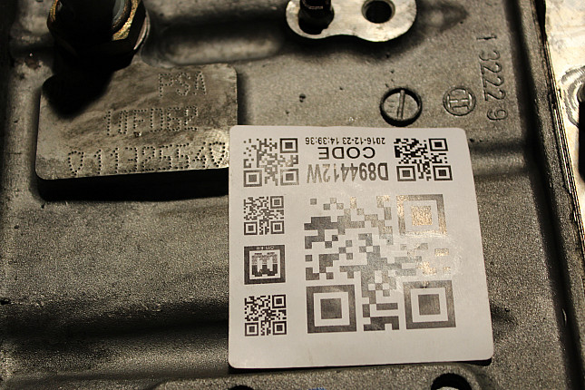 Номер двигателя и фотография площадки Citroen 8HZ (DV4TD)