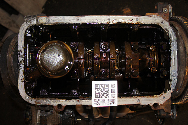 Фотография блока двигателя без поддона (коленвала) KIA G4HE