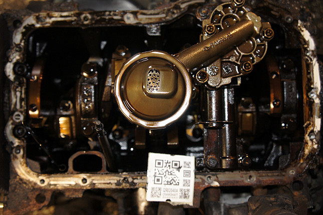 Фотография блока двигателя без поддона (коленвала) VOLVO B 18 EP 115