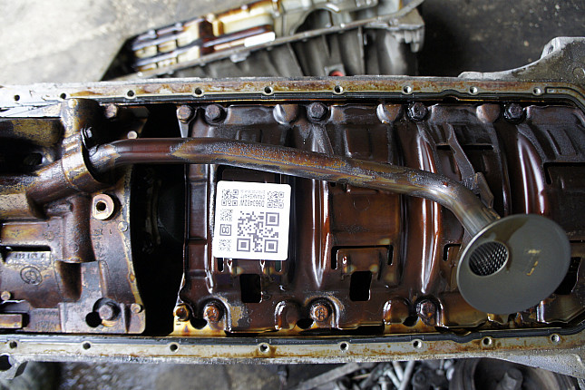 Фотография блока двигателя без поддона (коленвала) BMW M54 B25 (256S5)