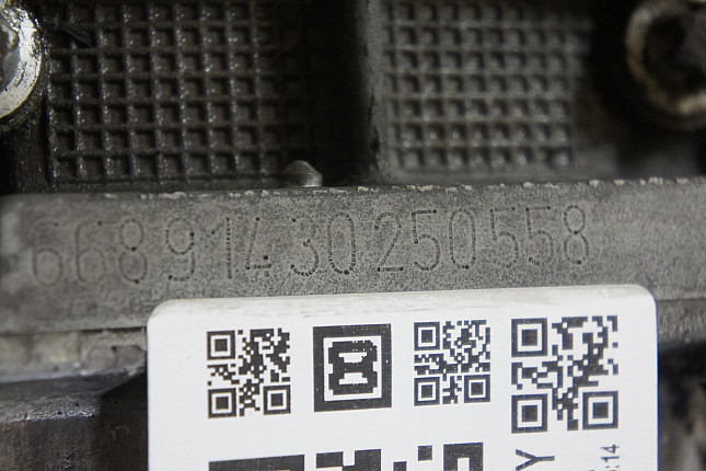 Номер двигателя и фотография площадки Mercedes OM 668.914