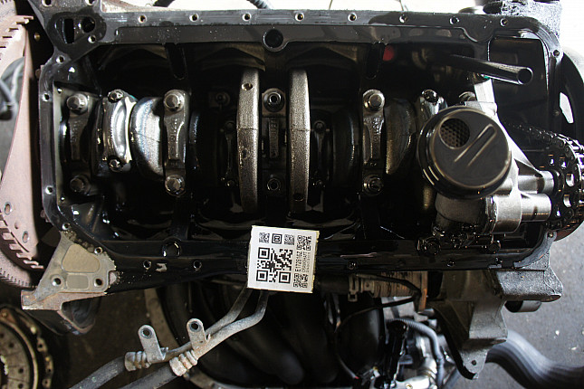 Фотография блока двигателя без поддона (коленвала) MERCEDES-BENZ OM 611.961