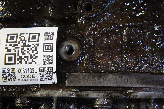 Номер двигателя и фотография площадки Opel X 20 DTH