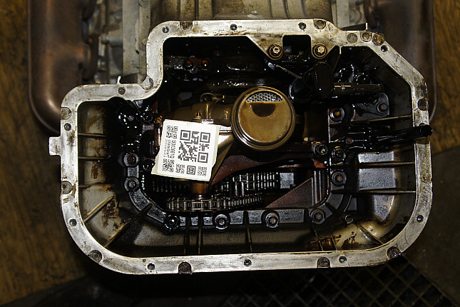 Фотография блока двигателя без поддона (коленвала) Mercedes M 113.960