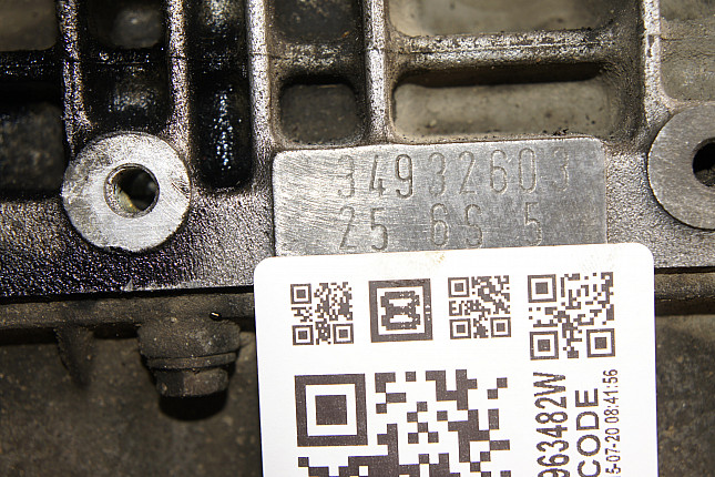 Номер двигателя и фотография площадки BMW M54 B25 (256S5)