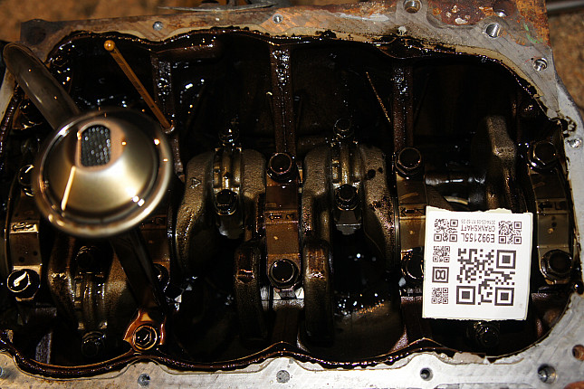 Фотография блока двигателя без поддона (коленвала) TOYOTA 2SZ D918865