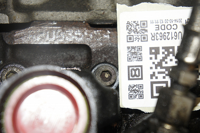 Номер двигателя и фотография площадки VW APU