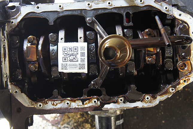 Фотография блока двигателя без поддона (коленвала) SEAT AUS