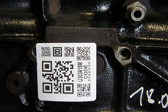 Номер двигателя и фотография площадки Mercedes OM 611.981