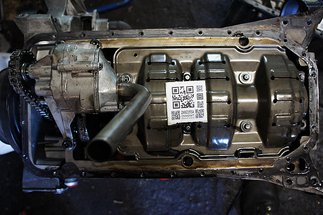 Фотография блока двигателя без поддона (коленвала) MERCEDES-BENZ 646.986