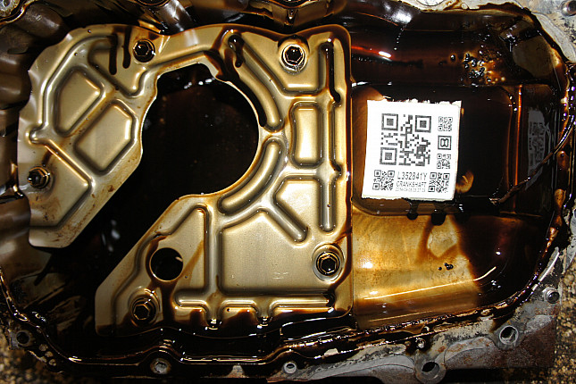 Фотография блока двигателя без поддона (коленвала) TOYOTA 2SZ-FE