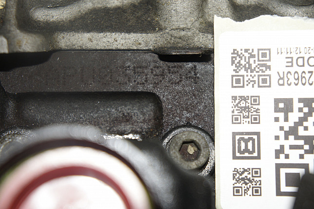 Номер двигателя и фотография площадки VW APU