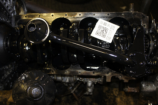 Фотография блока двигателя без поддона (коленвала) Mercedes OM 616.963