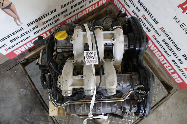 Фотография контрактного двигателя сверху Opel X 25 XE