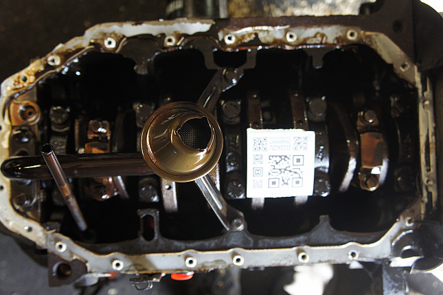 Фотография блока двигателя без поддона (коленвала) SEAT AUS