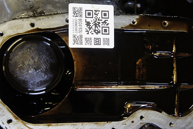 Фотография блока двигателя без поддона (коленвала) Isuzu 4ZD1