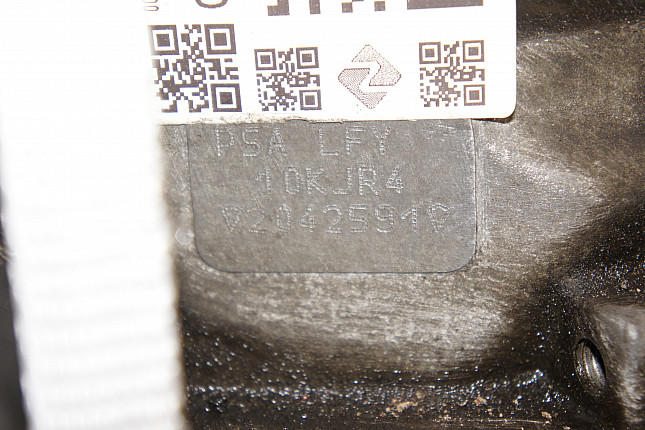 Номер двигателя и фотография площадки PEUGEOT LFY (XU7JP4)