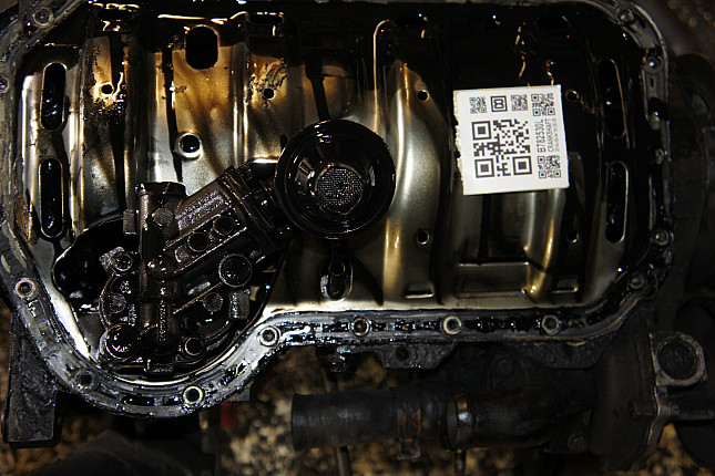 Фотография блока двигателя без поддона (коленвала) VW 1X