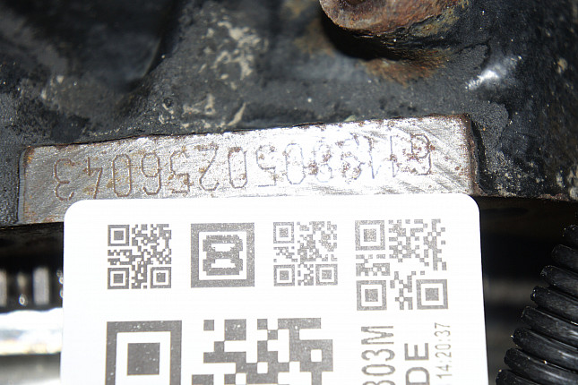 Номер двигателя и фотография площадки Mercedes OM 611.980