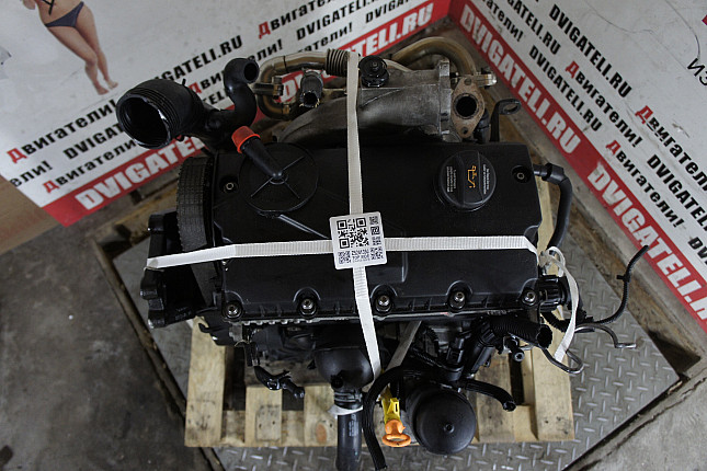Фотография контрактного двигателя сверху VW BVK