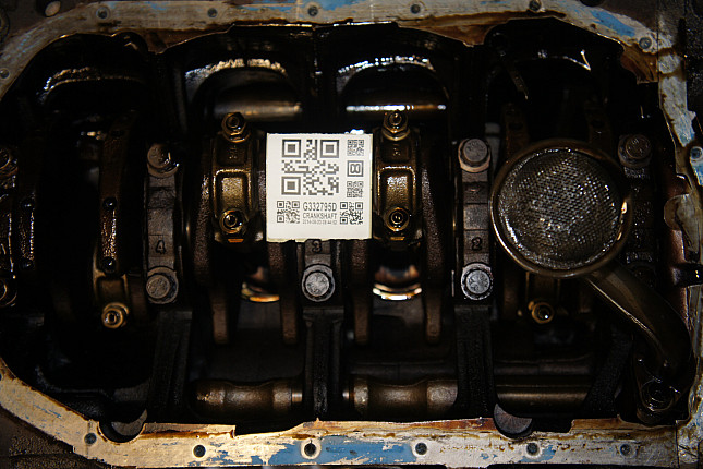Фотография блока двигателя без поддона (коленвала) HYUNDAI G4CS