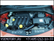 ДВИГАТЕЛЬ RENAULT CLIO III MODUS 1.4 16V 98 K4J G780