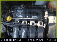 2087 ДВИГАТЕЛЬ RENAULT CLIO II D4F 1.2 16V ГАРАНТИЯ